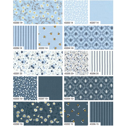 Sun Drenched Charm Pack by Sweetfire Road for Moda Fabrics - Picture 3 of 3