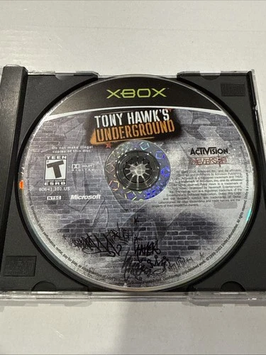 Tony Hawk's Underground (Microsoft Xbox, 2003) Tested And Working