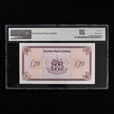 アイルランド旧紙幣（ユーロ導入前）非流通未使用品 PMG鑑定評価済2枚