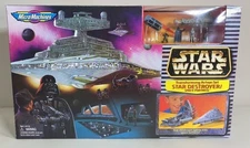 Vintage 1997 Star Wars Micro Machines Star Destroyer Space Fortress Galoob NIB