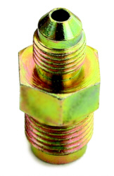 Performance Plumbing -3 AN Male To 1/2-20 Inverted Flare Brake Adapter Fitting – Stainless Steel