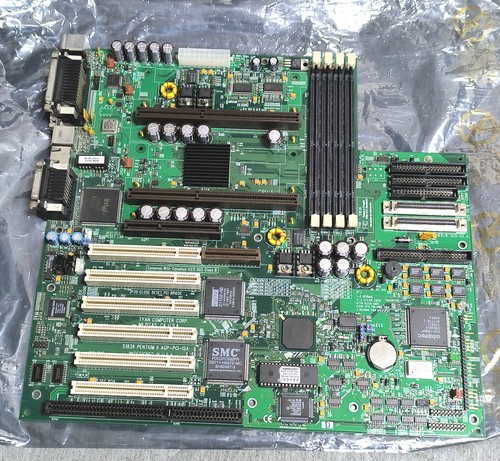 TYAN S1836 THUNDER 100 working vintage E-ATX motherboard - dual Pentium II 440BX - Photo 2/10