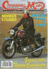 CHRONIQUES MOTO N°38 NIMBUS 4 CYL. / MOTO GUZZI V7 SPORT ET LE MANS / COMMANDO