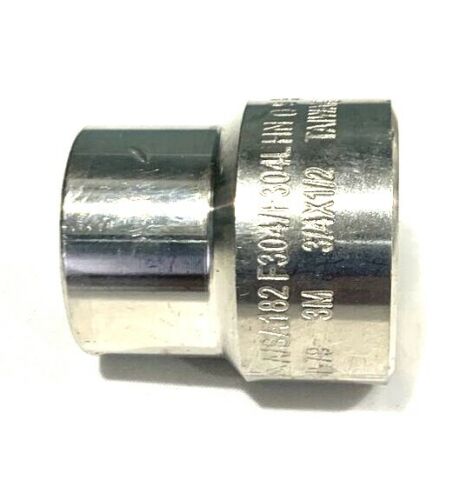 10 Piece-Stainless Steel A/SA182 F304/F304L N23.83, 1" x 3/4" reducer, SP-79, 3M