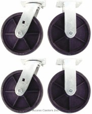 Juego de 4 ruedas giratorias de 8" 8PHP44…