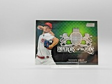 2020 TOPPS STADIUM CLUB SONNY GRAY EMPERORS OF THE ZONE #EOZ-5 REDS