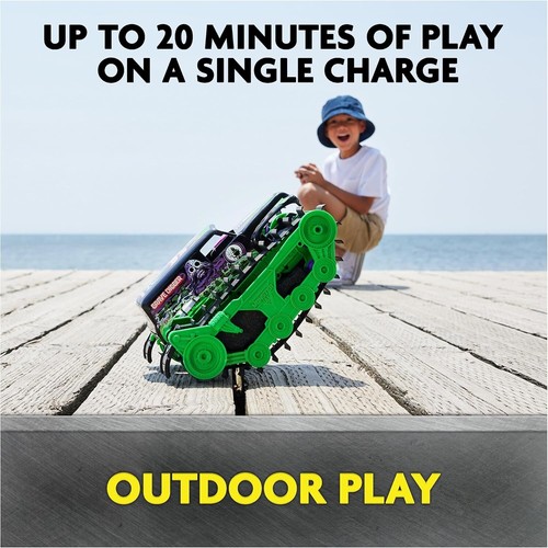 Grave Digger Trax All-Terrain RC Vehicle - Epic Stunts & Water Thrills! - Picture 11 of 11