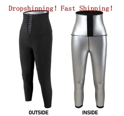 BELLEZZA E SALUTE DONNA PANTALONI LEGGINS MODELLANTI SNELLENTI DIMAGRANTI SAUNA - Foto 15 di 24