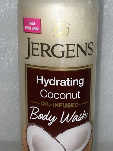 Jabón corporal hidratante de coco Jergens, crema hidratante, limpiador, sin parabenos 22 oz. - Imagen 5 de 8