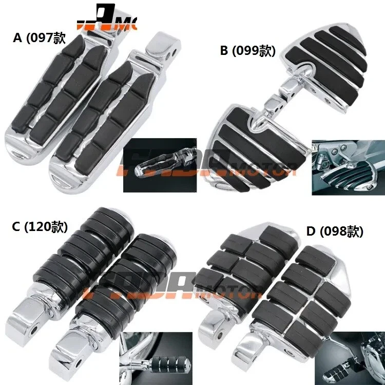 Reposapiés trasero para Yamaha Road Wild Royal Star XV1600 XV1700 96-14 099 Foto 4 de 4