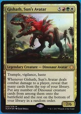 Gishath, Sun's Avatar (Prerelease) FOIL Ixalan Promos NM CARD (482990) ABUGames