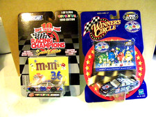 Winners Circle NASCAR 2000 #36 M&M Car Ken Schrader & Toys R Us M&M car #36