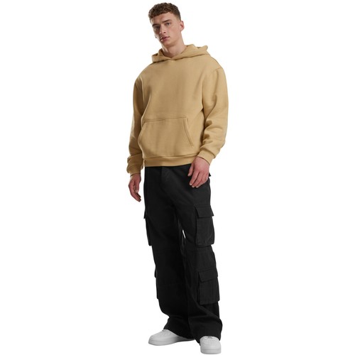 Urban Classics Fluffy Hoody Herren Kapuzenpullover Hoodie Regular Bequem Neuheit - Picture 80 of 137