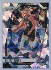 2024 Panini Prizm WNBA Ice Prizm 12 Kristi Toliver Washington Mystics