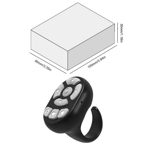 Pilot zdalnego sterowania E-book Page Turner Bluetooth kompatybilny z iPhone Xiaomi Huawei - Zdjęcie 10 z 15
