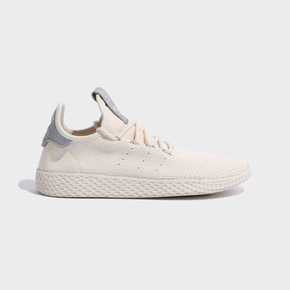 adidas Originals Pharrell Williams Tennis Hu Sneakers In White And