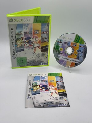 Microsoft Xbox 360 - Sega Dreamcast Collection - CIB/ PAL
