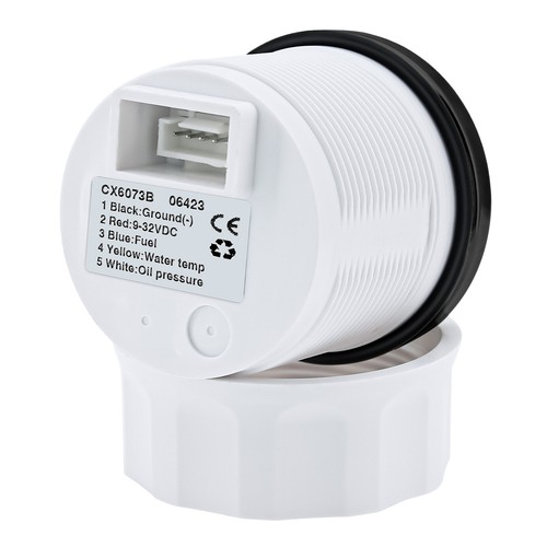 52MM 3 IN 1 Multifunction Gauge Water Temp Oil Pressure Fuel Level with Senders - Picture 13 of 15