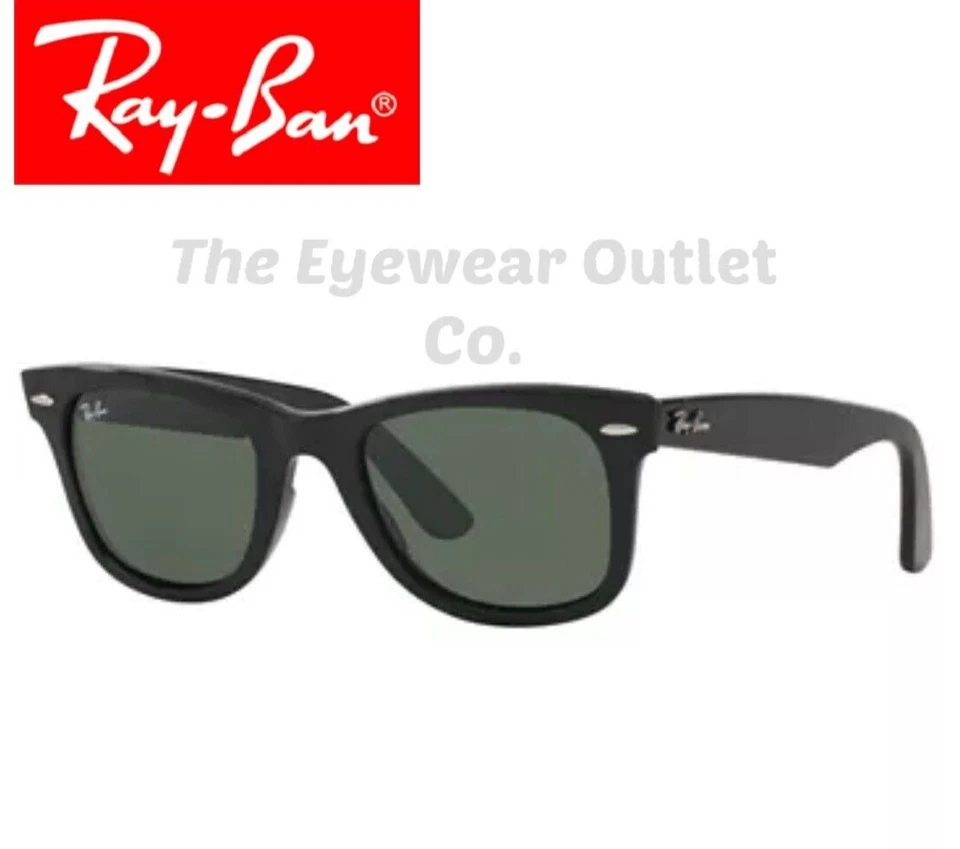 Store Display Rayban Wayfarer Black RB2140 Standard 50mm Large 54mm Men / Women - Image 1 of 4