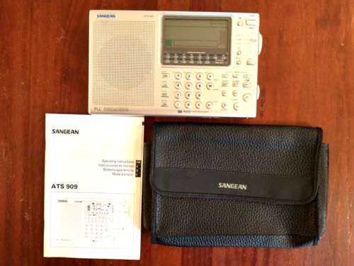 Sangean ATS-909 World Band Radio - Ex Cond. - Battery only - No elec. adaptor