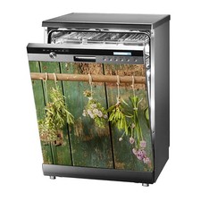 Pellicola Adesiva Lavastoviglie Adesivo Sticker Appeso Erbe Erbe