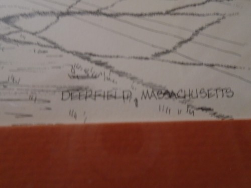 Clark Goff Art Print 1975 Historical Church Deerfield MA - Picture 4 of 4