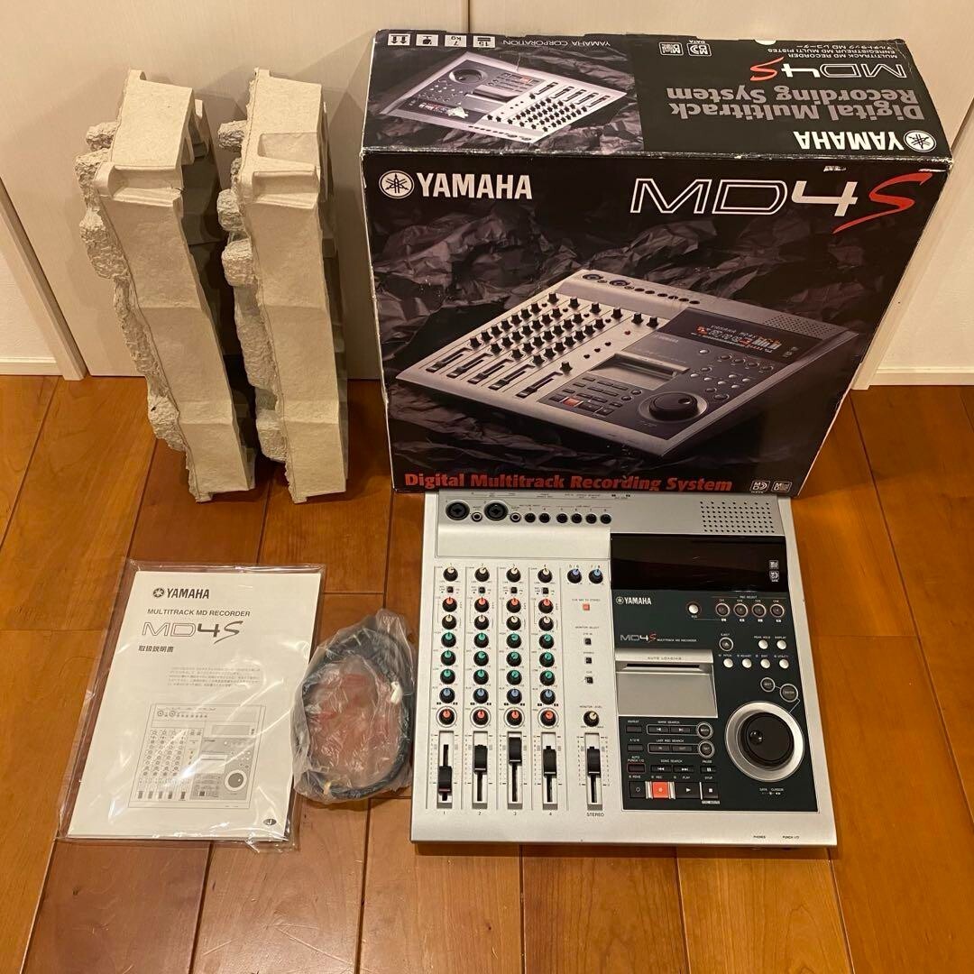 ☆ 箱付き YAMAHA MD4S 本体 マルチトラック MD レコーディング Amazon | YAMAHA ヤマハ MD4S MTR マルチトラックレコーダー | マルチ