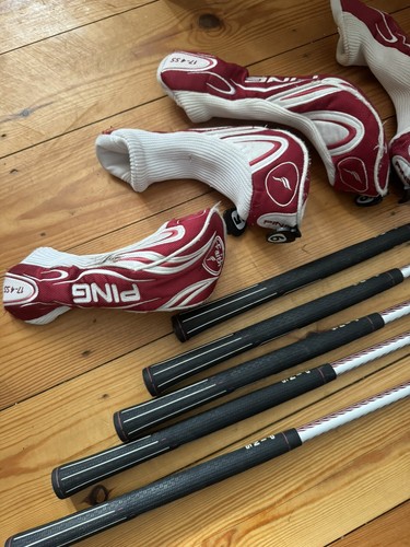 LEFT HANDED PING FAITH Golf Clubs Ladies irons Driver + 3,5 Woods + Hybrids Set - Picture 13 of 13
