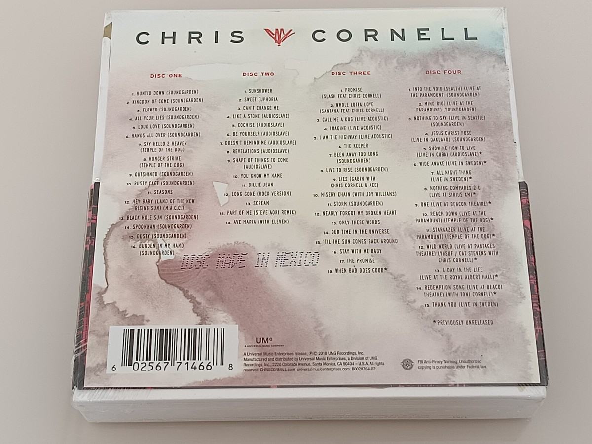 Buy Chris Cornell by Cornell, Chris (CD, 2018) online | eBay