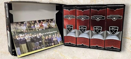 Nike Precision TOUR ACCURACY TW Golf Balls In Box Tiger Woods Vintage (12 BALLS) - Picture 8 of 13