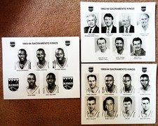 SACRAMENTO KINGS 1993-94 MEDIA PHOTOS Compete Team Set 8x10 Mitch Richmond Webb