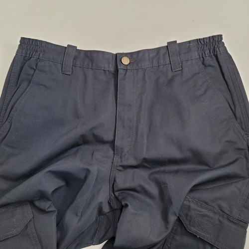 The Force Cargo Uniform Pants Dark Blue Size 34Rx 37 Unhemmed NWOT HS2347 - Picture 2 of 8