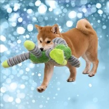 Indestructible Large Dog Sound Squeaky Toys Animals Shape Pet Soft Plush Chew