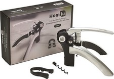 Corkscrew Wine Bottle Opener Rabbit Set Homiu Silver Barware Free-Standing