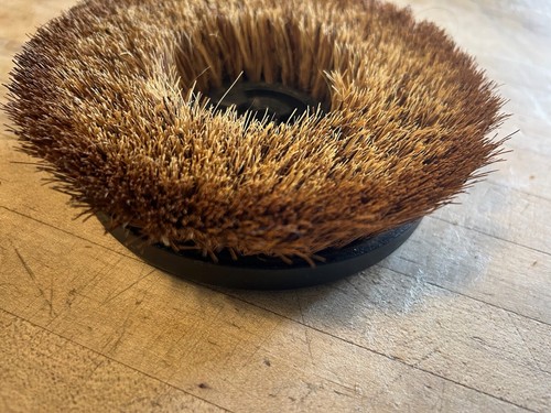 Vintage 1 Floor Scrubbing Brush Hoover Approx 5" diam - Picture 9 of 10