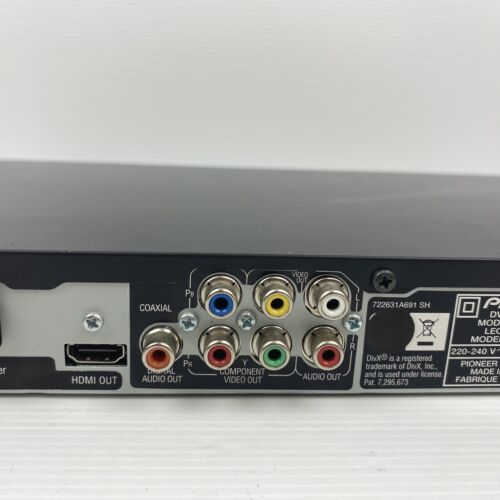 Pioneer DV-220V-K 1080p DVD Player HDMI R/W Compatible PAL / NTSC No Remote - Picture 8 of 13
