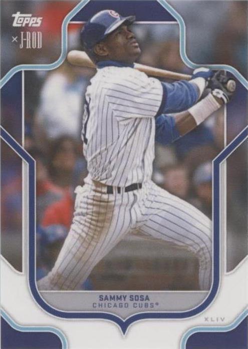 2023 Topps X J-Rod - Sammy Sosa #54 - 1 of 1