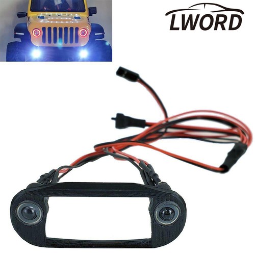 1/24 RC Auto Frontlicht Lampe LED Scheinwerfer Set für Axial SCX24 90081 AXI00002 - Bild 1 von 12