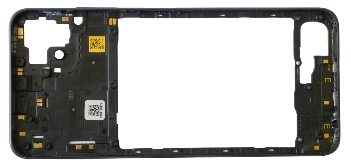 OEM SAMSUNG GALAXY A22 5G SM-A226B/DSN BLACK MID FRAME