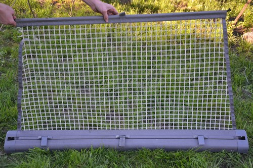 MERCEDES W124 Wagon Cargo Cover Double Blind Roller Net Grey Gray - 第 8/10 張圖片