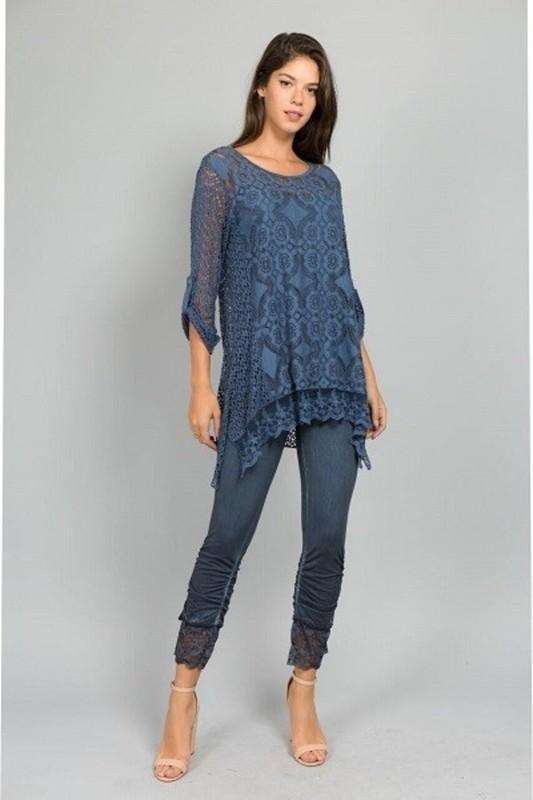 Raw Moda Tunic oben Scala Raw Moda Tunic oben Scala