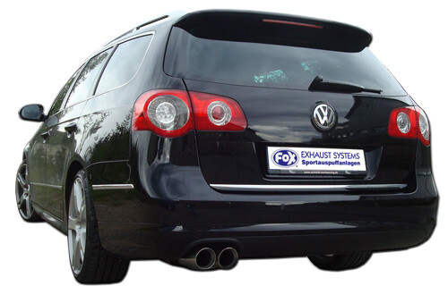 VW Passat 3C + Cc 1.8 2.0TDI Escape Deportivo Acero Inox. Ø63 , 5mm-2x90 Tipo 17 - Imagen 2 de 3