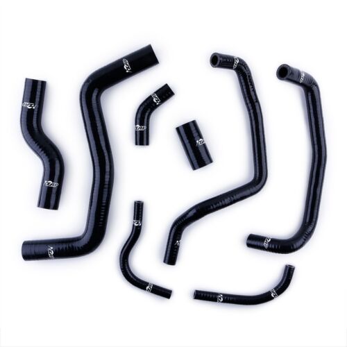 Black For 1992-97 Toyota Corolla AE 101 102 111 4AFE 7AFE Radiator Coolant Hose - Picture 1 of 19