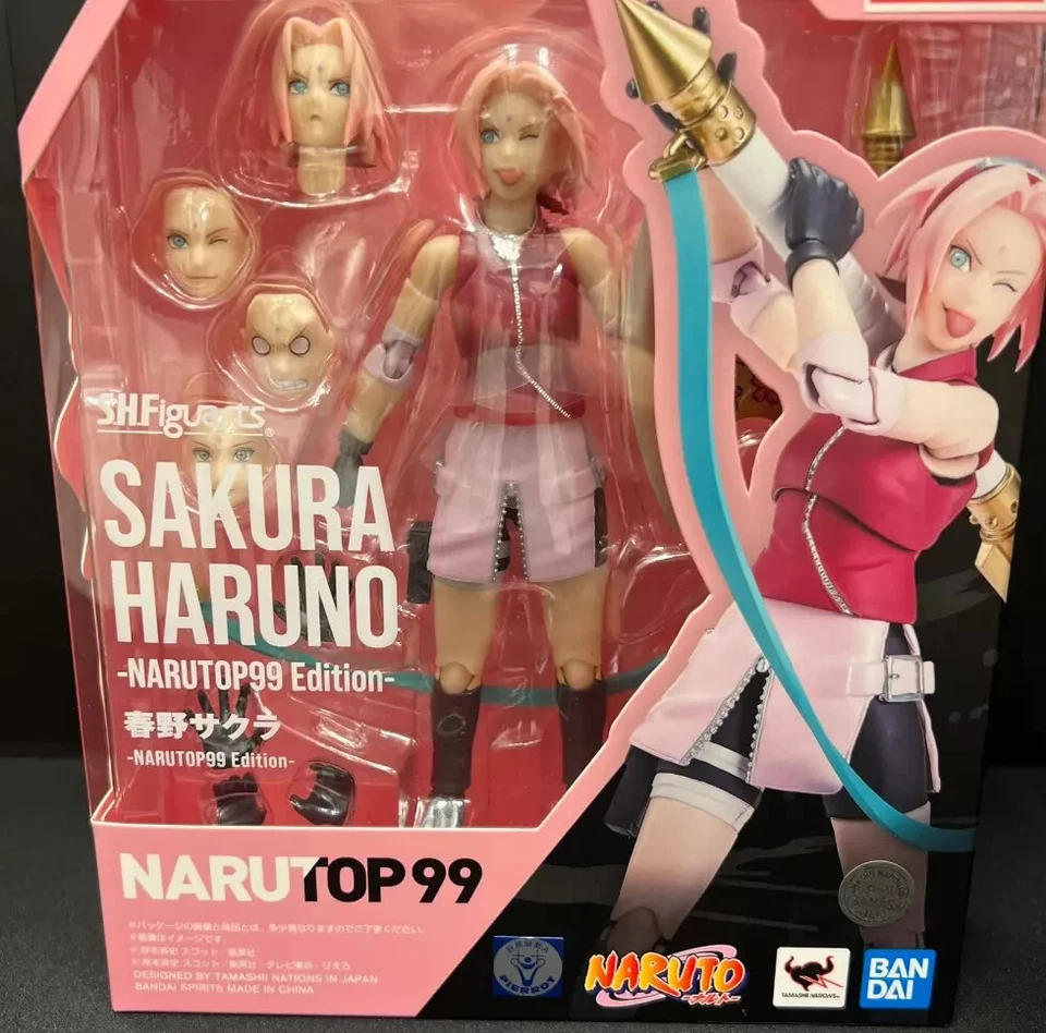 Figura Bandai S.H.Figuarts Naruto Sakura Haruno & Uzumaki Set Edición Narutop99 Foto 2 de 4