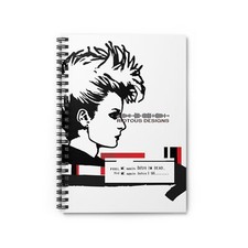 Riotous Designs: Unleash Creativity with a Trash Art-Inspired Notebook