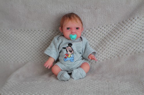 FULL BODY Miniature SILICONE BABY Boy - Picture 13 of 22