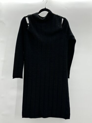 French Connection Womens Bodycon Dress Cold Shoulder Size 12 EUC