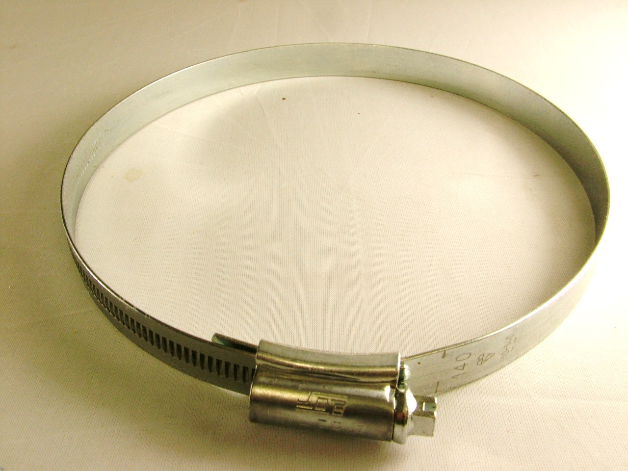 Hose clips worm drive pipe clamps pack of 4, 110-140mm, jubilee size 6