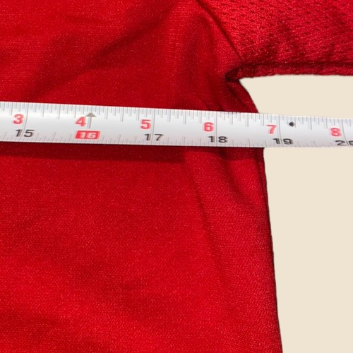 HBC TEAM CANADA 2006 Torino Turin Winter Olympic Hockey Jersey, MEDIUM RED WHITE - Picture 6 of 8