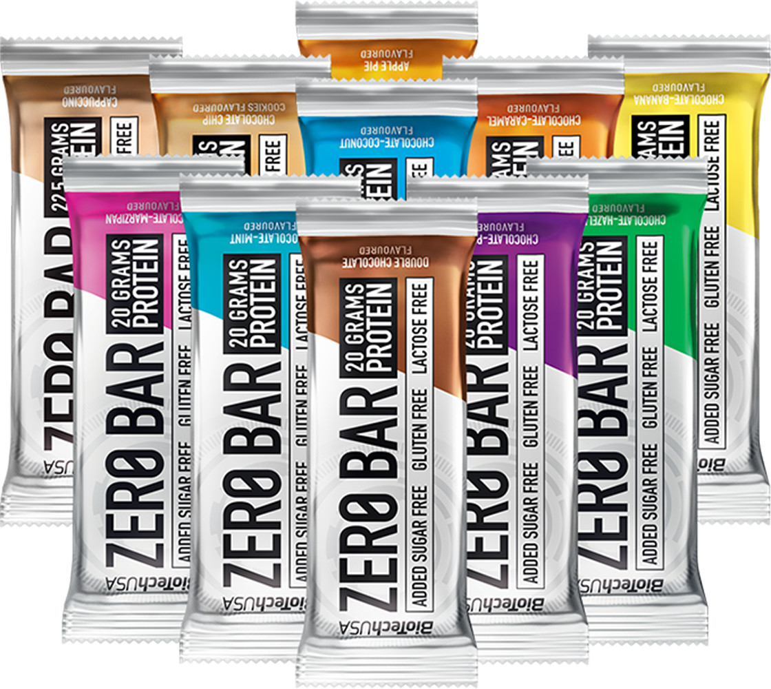 (27,90 EUR/kg) Biotech USA Zero Bar Protein 20 x 50 g Barra MHD